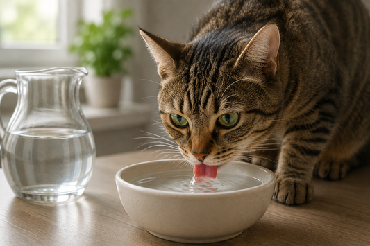 How Much Water Should a Cat Drink Every Day?