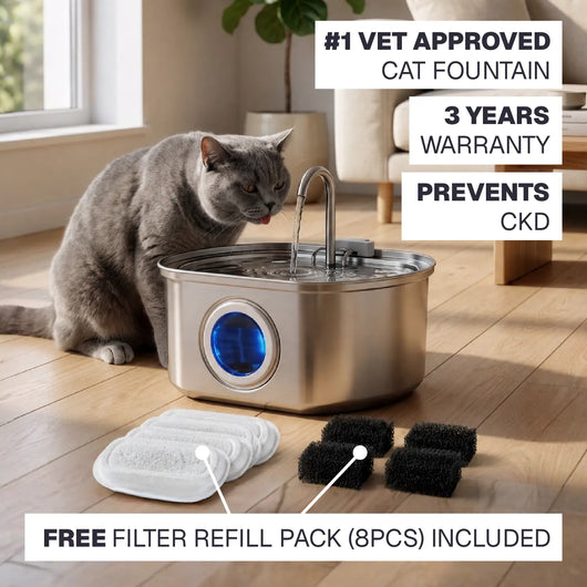 Petivano Cat Water Fountain