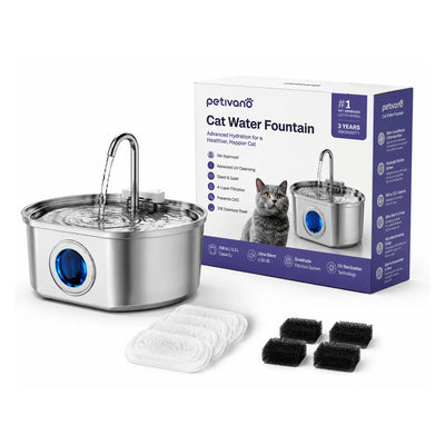 Petivano Cat Water Fountain
